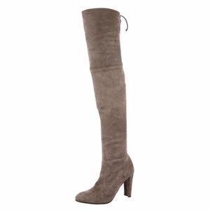 Stuart Weitzman Suede Over-the-Knee Boots 7.5